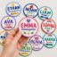 Personalized Kids Name Patch, Custom Embroidered School Patch, Kindergarten Grade 1 Grade 2 Preschool Patch, Backpack Patch Back To School